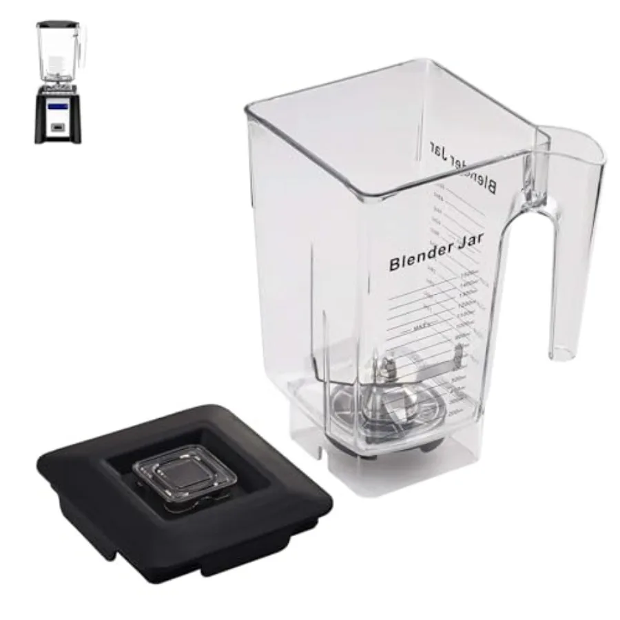 90oz WildSide+ Behälter für Blendtec ersetzt 570 575 625 650 725 759 800 825 885 etc. Weitgehend kompatibel mit Classic/Designer/Professionell