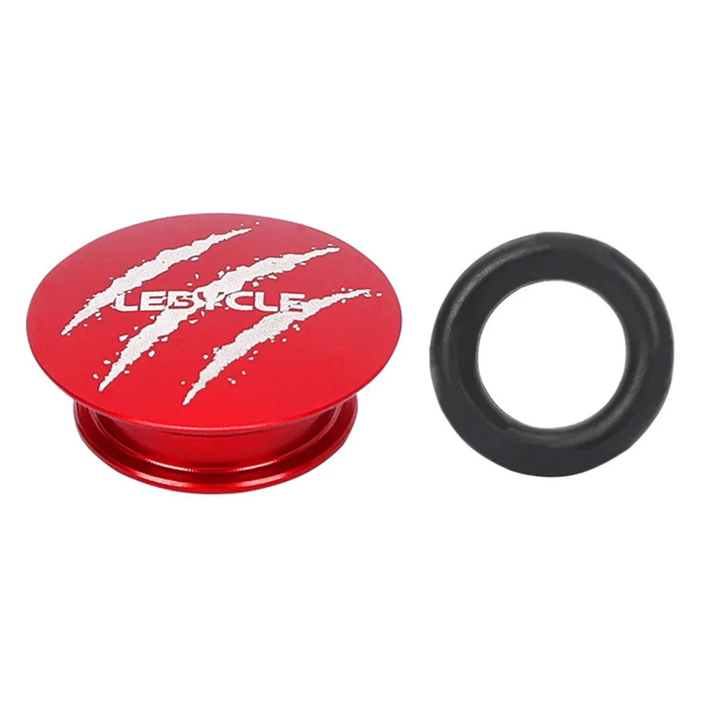 

Crank Cover Sleek and Stylish Crank Plug Dust Cover Available in Red Black and Gold for Road and Mountain Bikes