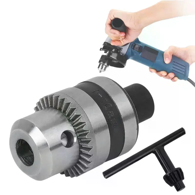 1.5-10mm Quick Change Carry Key Drill Chuck Adapter To Bit Converter Mini Electric Drill Chuck Set Of Five Pieces