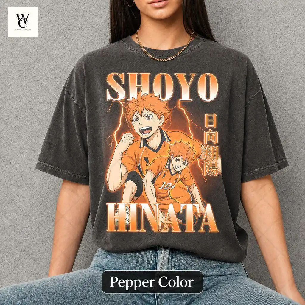 Hinata Haikyuu Shirt: Anime Volleyball Tee, Owl Squad Captain RZ