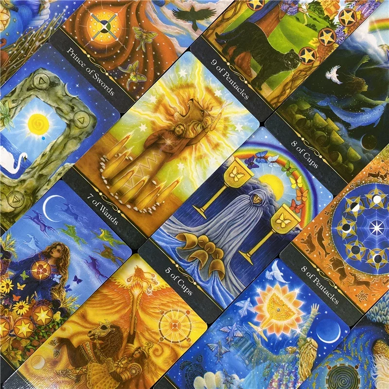 2nd Edition The Star Tarot Deck Leisure Party Table Game High Quality Fortune-telling Prophecy Oracle Cards With PDF Guidebook