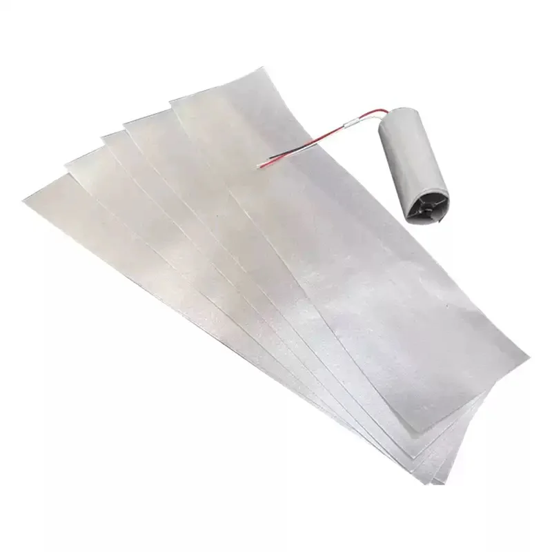 Lámina de Mica aislante de papel de Mica resistente a altas temperaturas, estación de soldadura de pistola de aire caliente, calentador de parrilla,