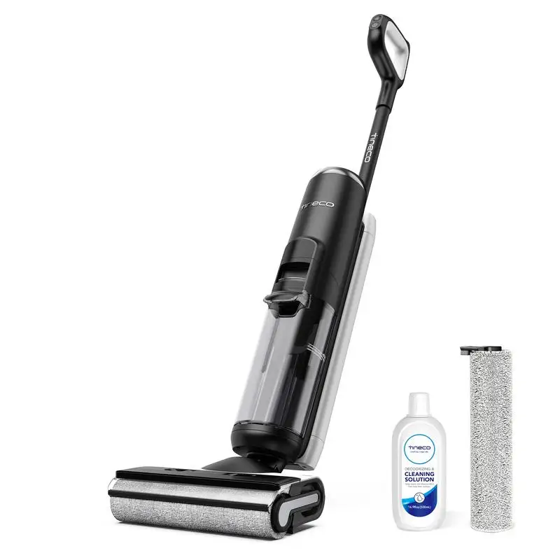 Tineco Floor ONE S6 Cordless Wet Dry Vacuum Floor Cleaner Washer Mop All-in-One for Hard Floors, Dual-Sided Edge Cleaning