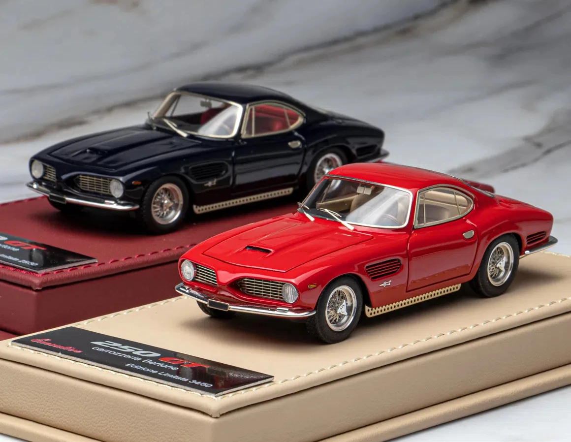 BBR 1:43 250GT Bertone 1962 Simulation Limited Edition Resin Metal Static Car Model Toy Gift