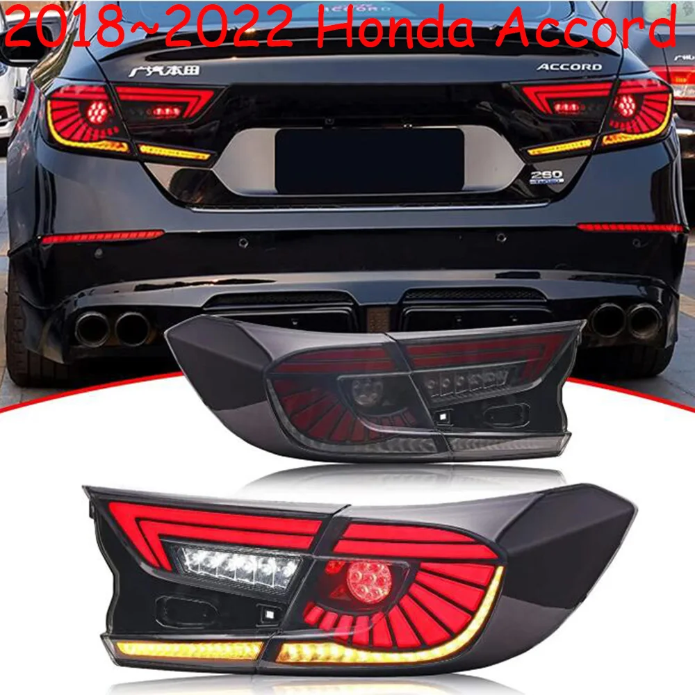 

Sequentauto Tail light For honda Accord Taillight 2018~2022y LED car daytime Runng lights for Accord Fog light Rear parkg lights