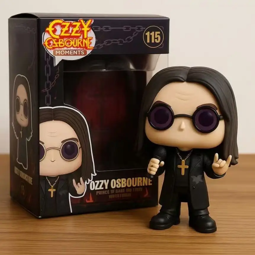 تمثال Ozzy Osbourne Farewell Tour 2025 - شكرًا لك Ozzy العرض النهائي العودة إلى البداية زينة قابلة للجمع