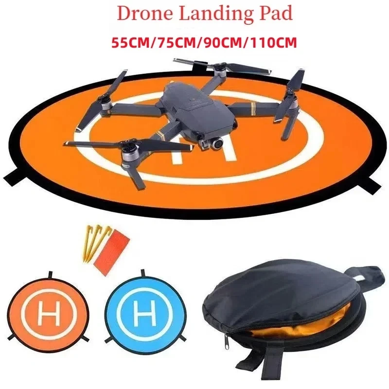 RF06 Drone Quadcopters Accessories Universal 55cm 75cm Foldable Landing Pad RC Dron Mat Quadcopter Parking Apron Apron Pad