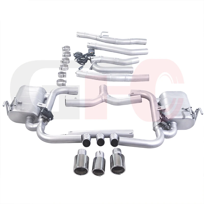 

For the 2016-2019 Honda Civic 10th generation 1.5T CATBACK SUS304 high-performance exhaust system with valve muffler,