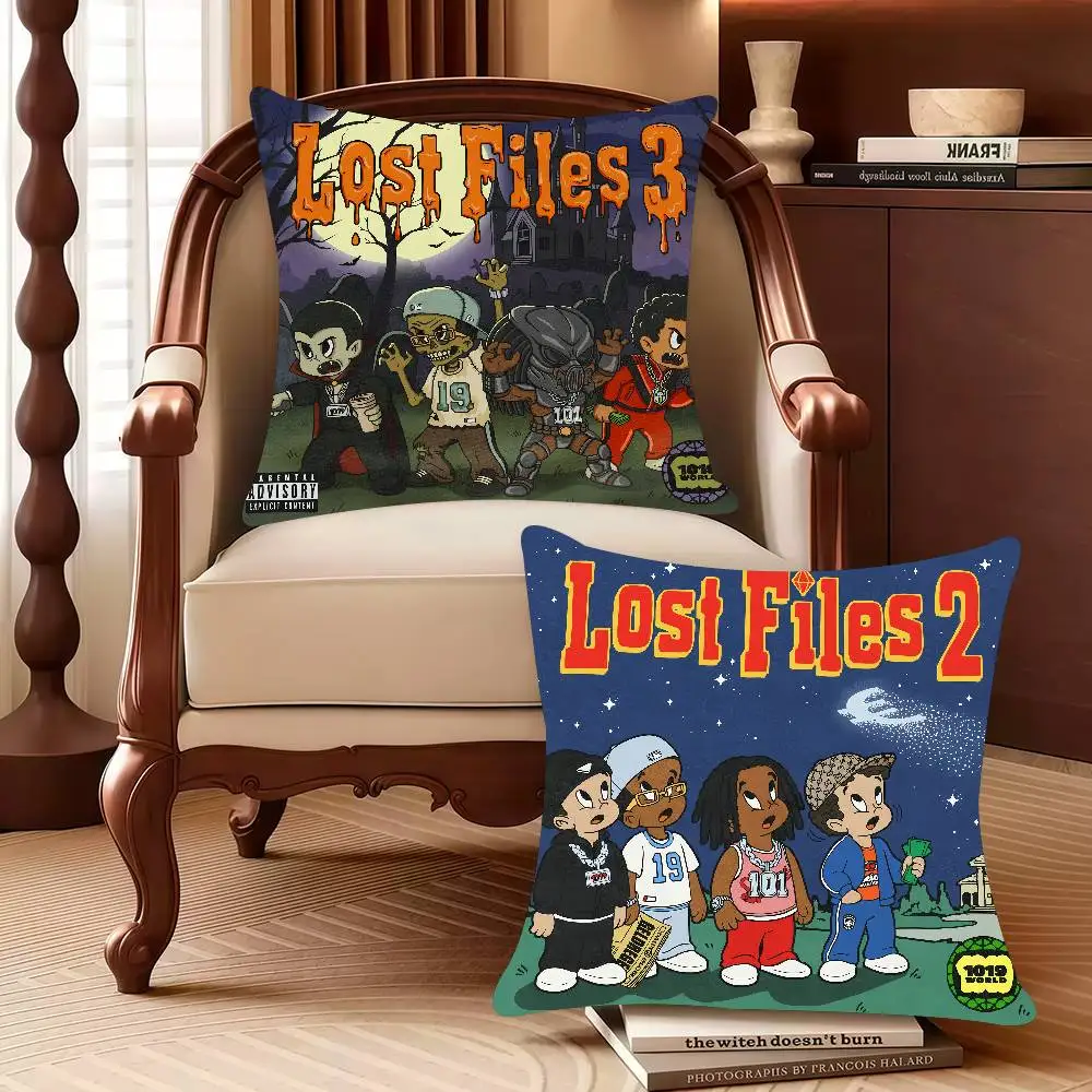 

L-Lucio101 Lost Files 3 Pillow Case Decor Protective Covers Comfortable soft for Sofa Living Room Home office