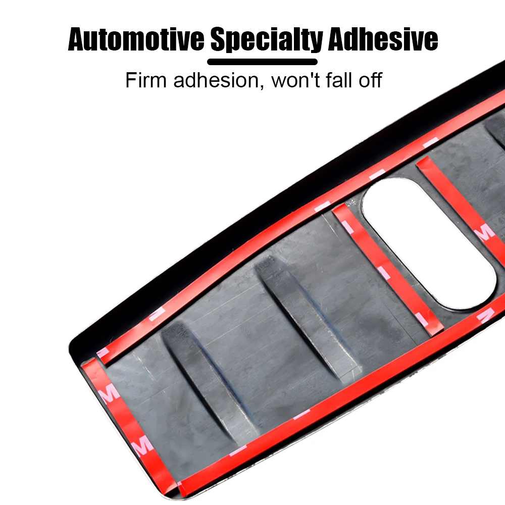 Stainless Steel Protective Plate for 2017-2023 Tesla Model 3 Front Trunk Lock Guard Auto Parts Door Sill Cover Protector