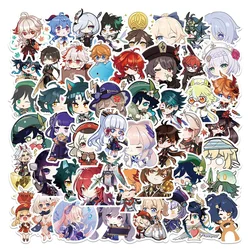 10/30/50PCS Genshin Lmpact Cute Anime Game Sticker Motorcycle Travel Luggage Fridge Laptop Classic Toy Fun Sticker for Kids Gift