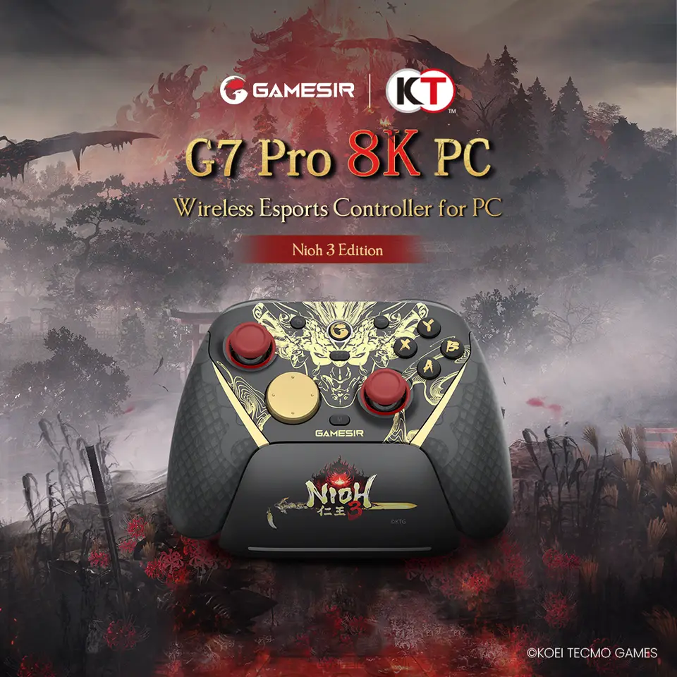 وحدة تحكم GameSir G7 Pro 8K Nioh 3 Edition لـ Nintendo Switch 2، أندرويد، iOS، كمبيوتر، Steam - 2