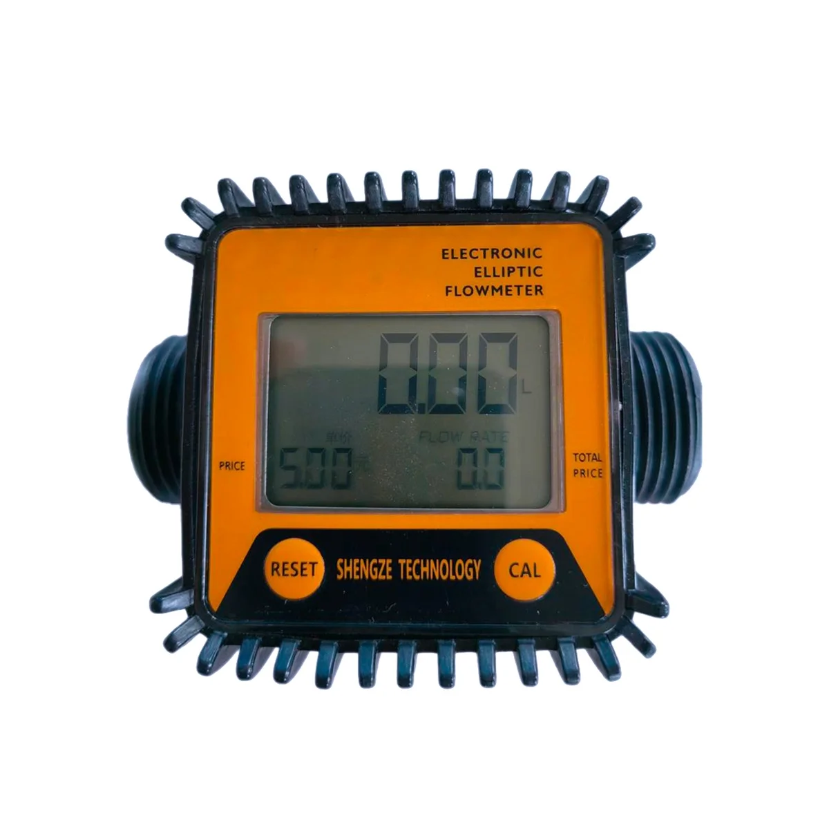 K28 Electronic Display Turbine Flowmeter for Measuring Methanol Counter Flow Meter Urea Flow Rate-Orange