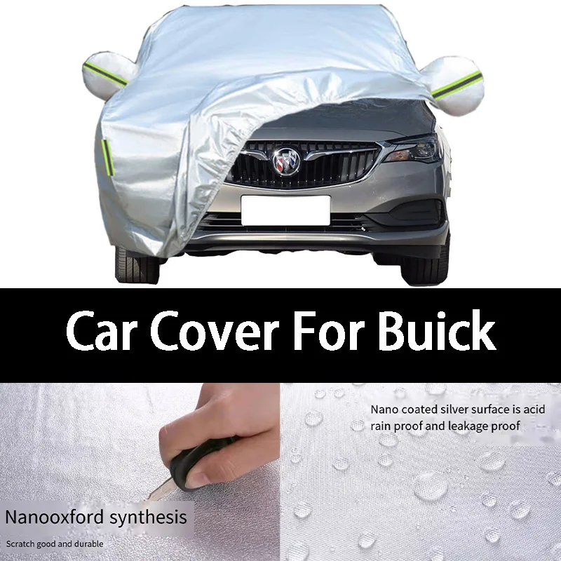 For Buick Outdoor Protection Full Car Covers Snow Cover Sunshade Waterproof Dustproof Exterior Car accessories