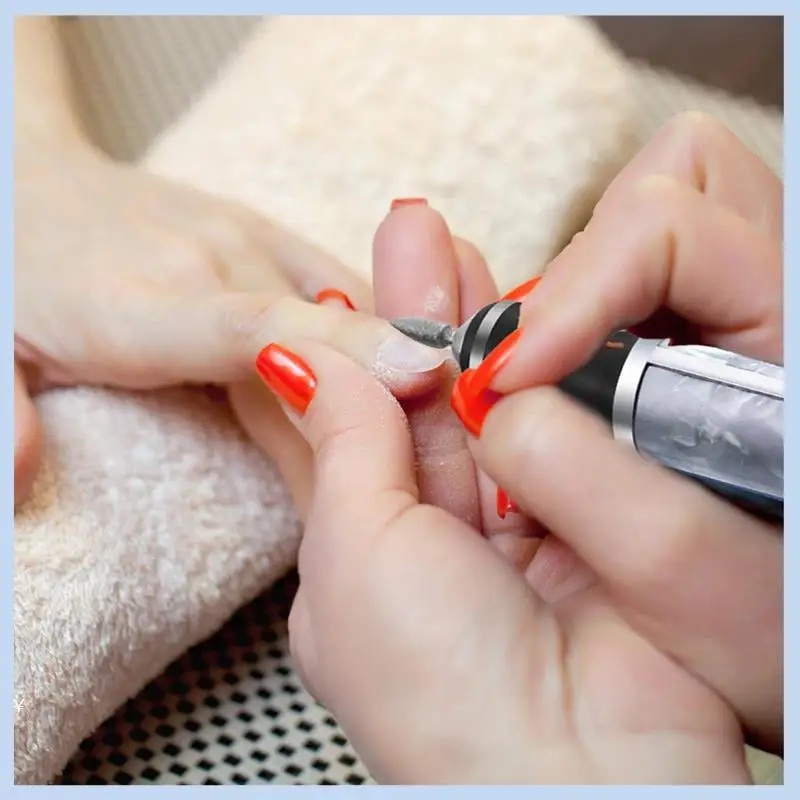 EAS-Electric Nail File Thick Toenails 4 Speeds Cordless Acrylic Nailtool Toe Nail Grinder Kit For Thick Nails