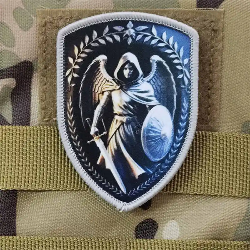 Parche táctico San Miguel Arcángel – Insignia moral con velcro - imagen 5