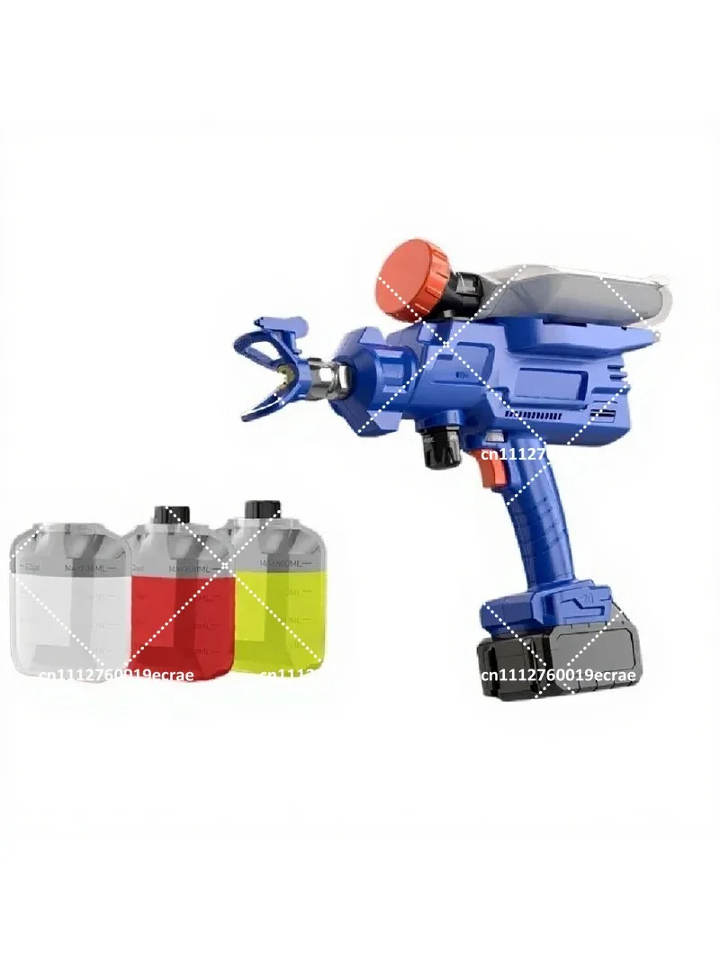 Cordless High Voltage Airless Paint Sprayer Handheld Electric Spray Gun for Home Painting