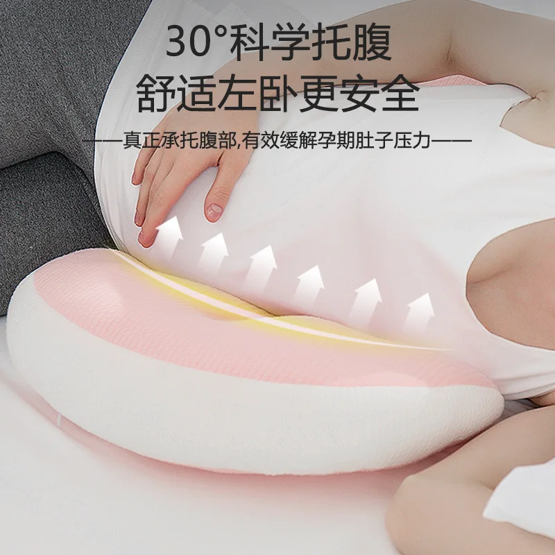 Pregnancy Wedge Pillow for Sleeping Side Sleep Side Pillow Pregnancy Support Waist Pillow Pillow Cushion