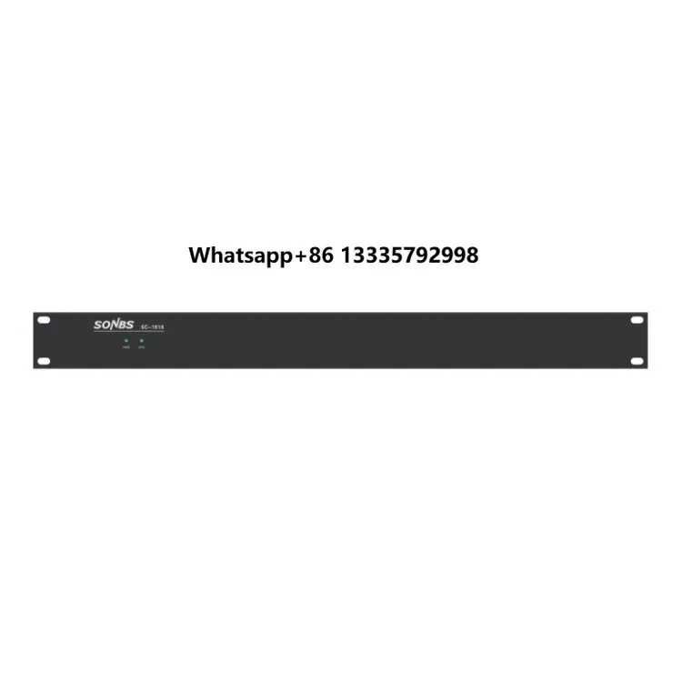 

High End Professional Remote Conference System Usb Stereo Music Sound Card Broadcast (16 in 16 Out) Digital Audio Processor