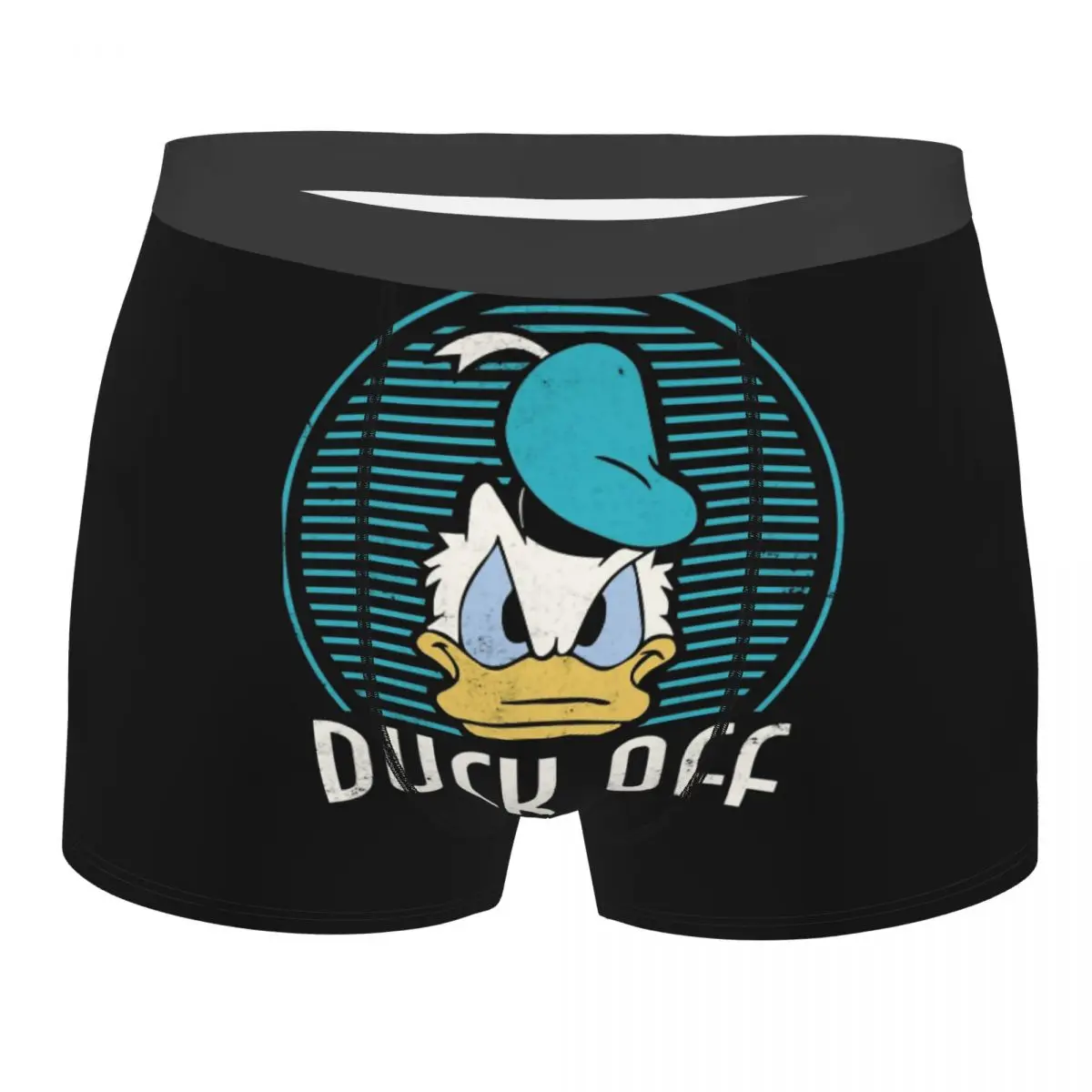 

Забавные шорты-боксеры Angry Duck Off Donald Duck, мужские длинные трусы, дышащие трусы для мужчин, S-XXL