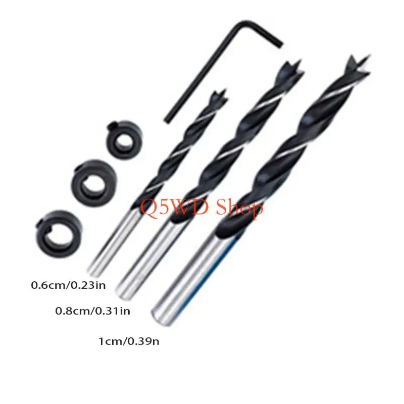 Q5WD Drilling Positioner Offering 6/8/10mm Size for Quick Installation and Woodworking Application