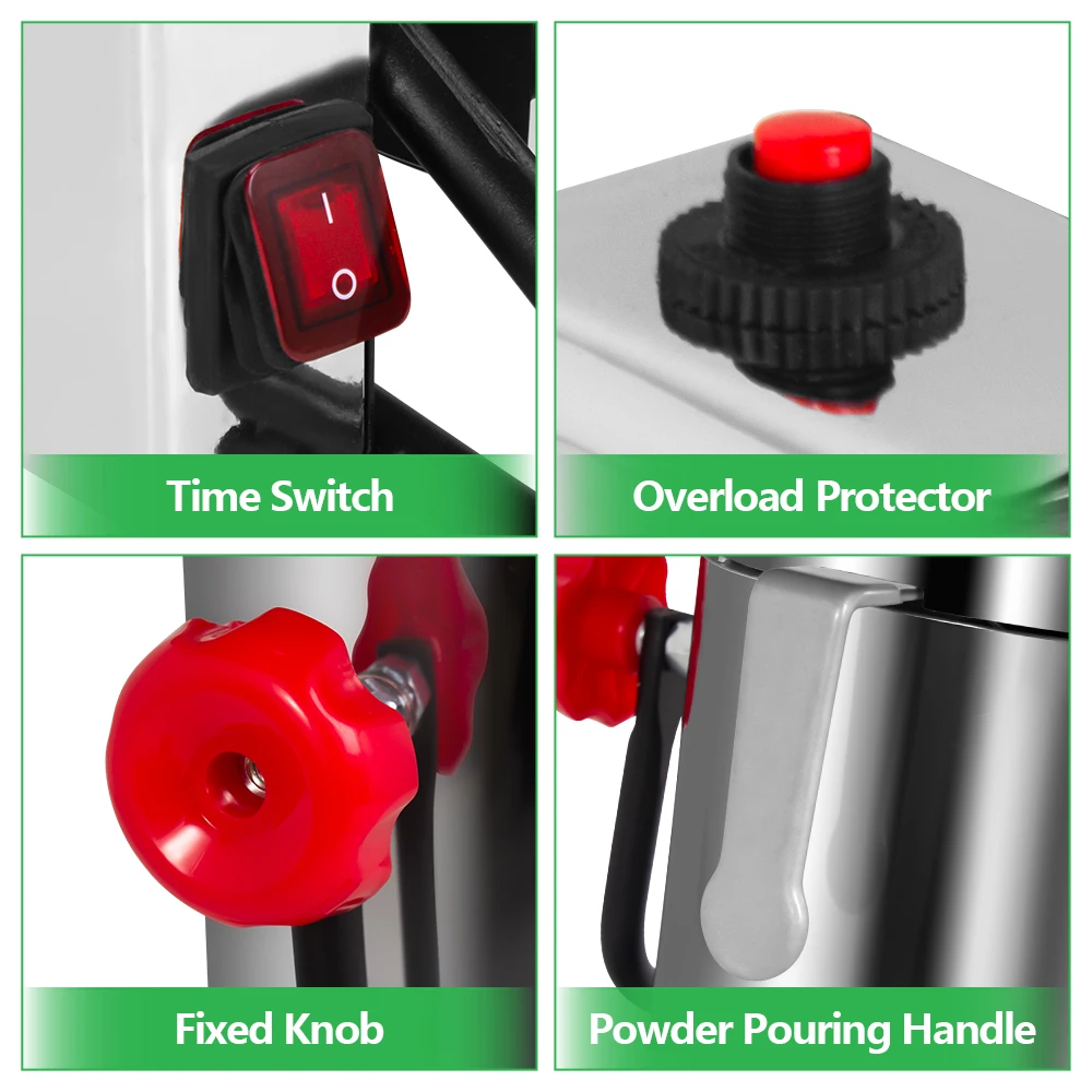 Körner und Getreide Mühle Hochgeschwindigkeitsgewürze Maismühle Kaffee Trockenfutter Mühle Maschine Ultrafeine Mehlpulverbrecher Heimgebrauch