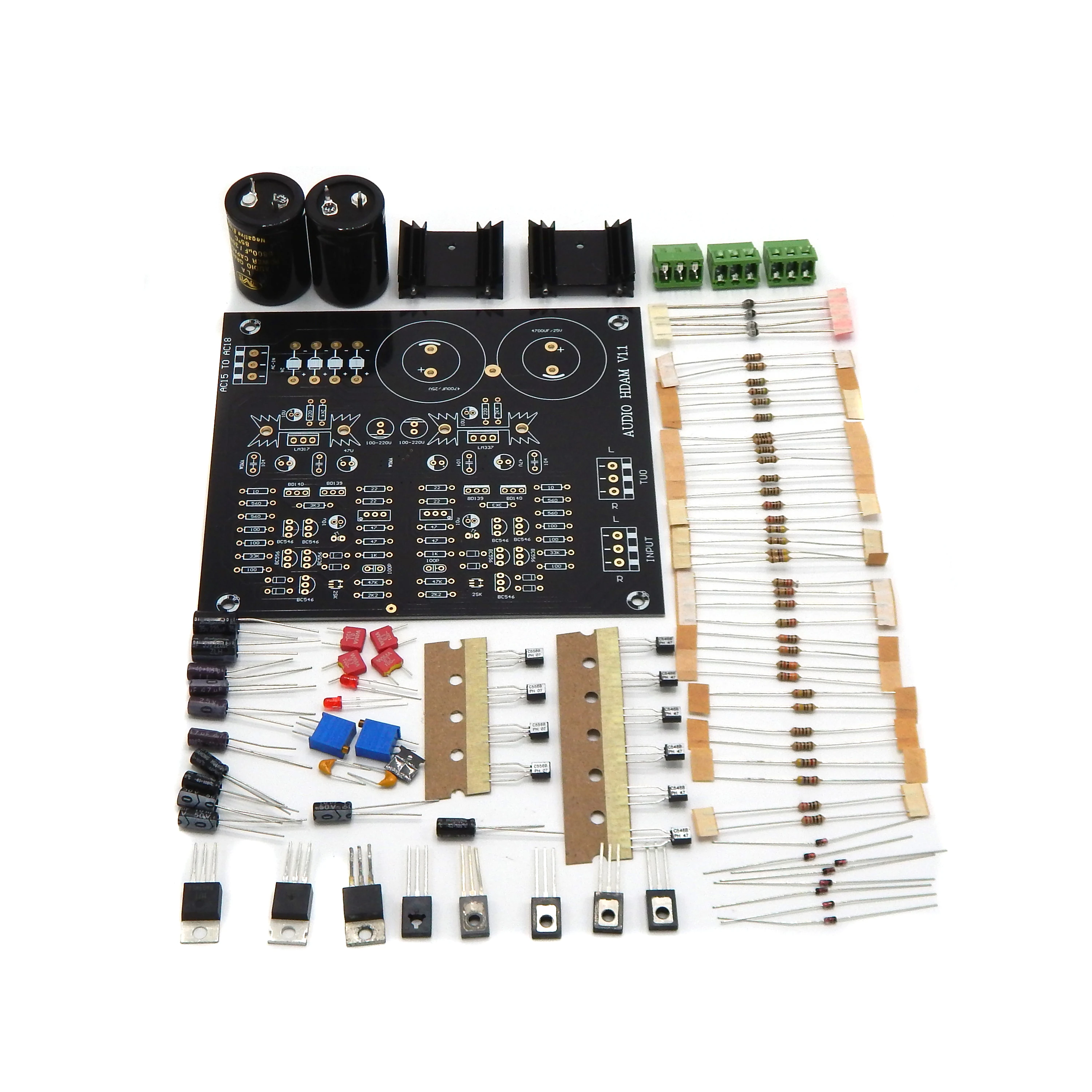 Classic Marantz HDAM Preamp Kit 136x122mm DIY Audio Board