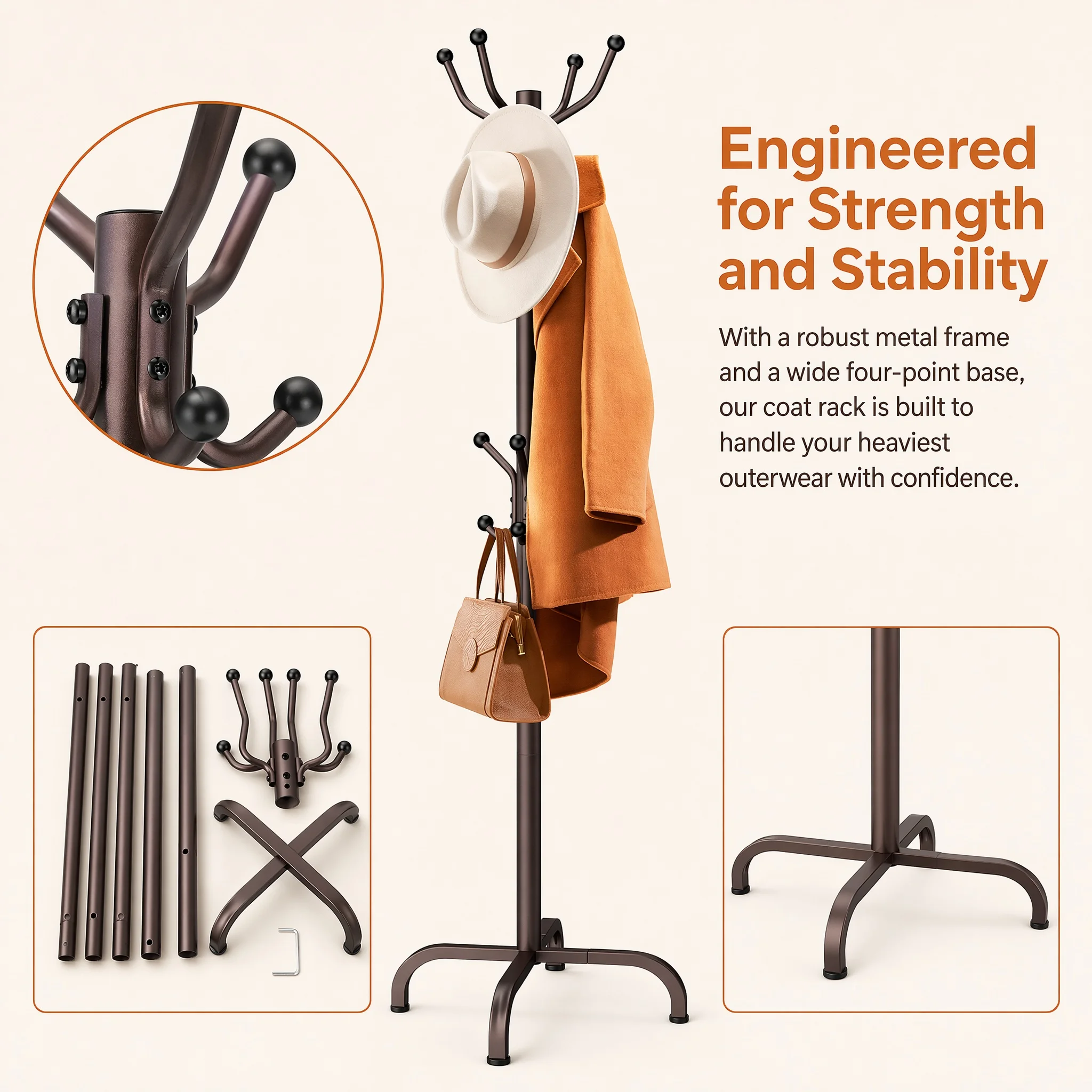 Thumbnail 4 - #14 Compare Standing Coat Racks Before You Buy