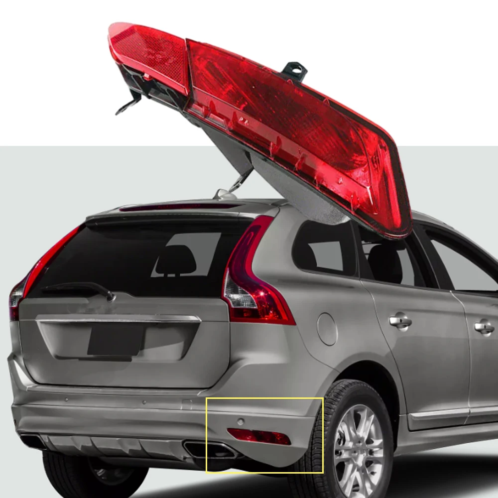For Volvo XC60 2014 2015 2016 2017 left/right side Rear Bumper Tail Light Shell without bulbs car accessories 31353285 31353286