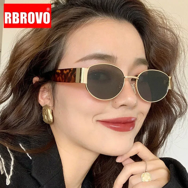 RBROVO Round Retro Sunglasses Women 2023 Vintage Eyeglasses Women/Men Brand Designer Glasses Women Luxury Oculos De Sol Feminino