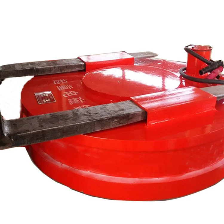 Circular Scrap Lifting Electromagnet Electric Magnet for Crane Forklift Excavator Heavy Duty Industrial Metal Handling Pro