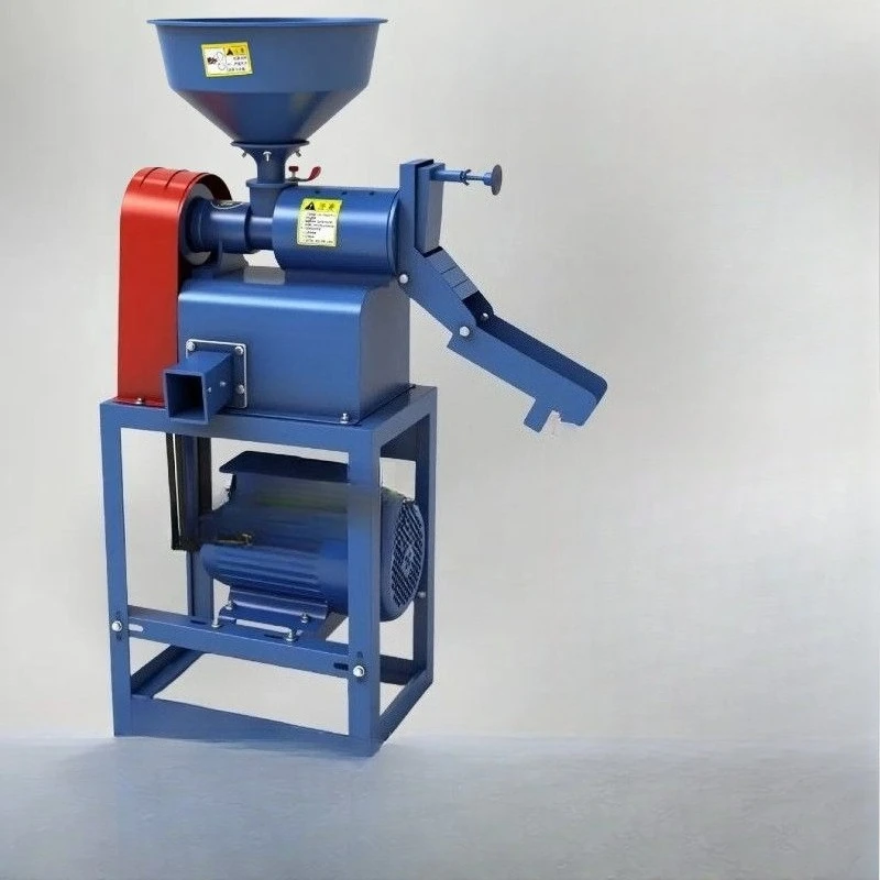 Household peeling machine, rice milling machine, automatic rice milling machine