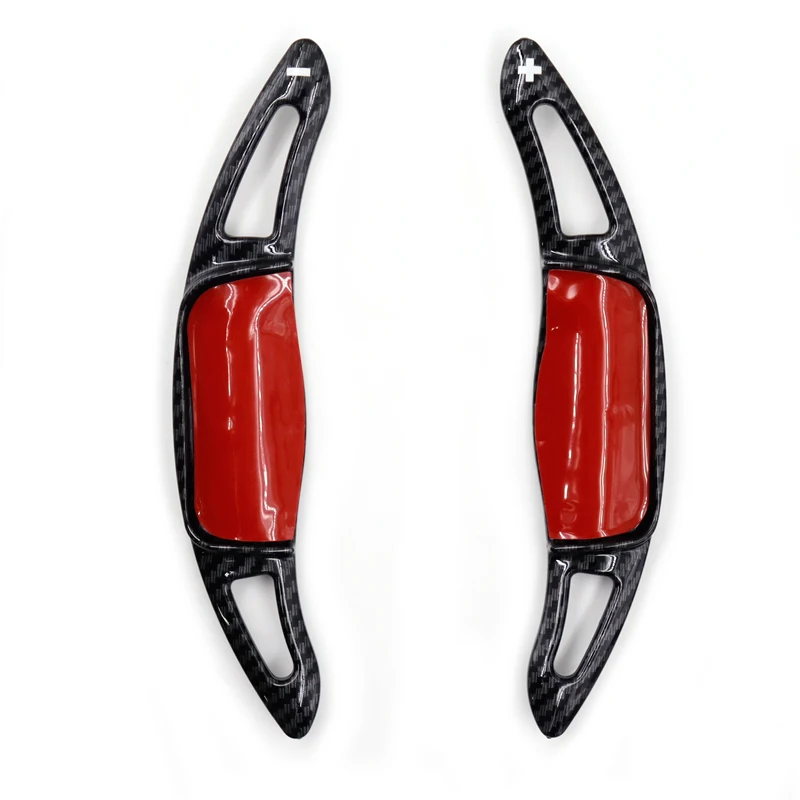 2 قطعة ABS مجداف شيفتر لتويوتا كامري كورولا RAV4 أفالون 2019 2020 2021 2022 التحول مجداف عجلة القيادة مجداف قطع غيار السيارات #1