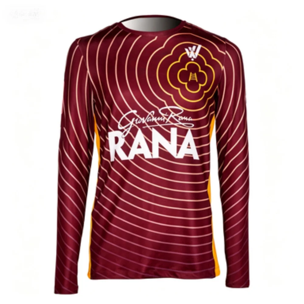 Fashion Printed Long-Sleeve Top Trendy Letter Pattern Casual Sport Round Neck Pullover Daily Wear