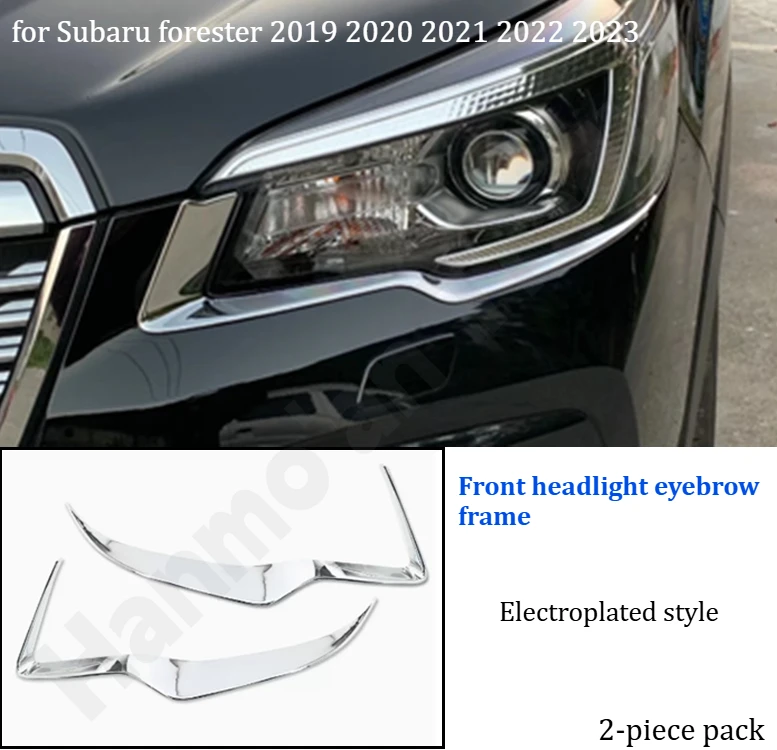

Декоративная накладка на фары/рамка передних и задних противотуманных фар/аксессуары для внешнего тюнинга для Subaru Forester 2013-2023