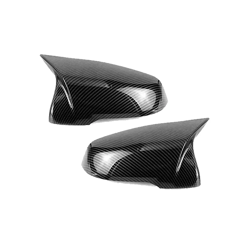 

Car Decoration Bull-Horn Door Mirror Cover For BMW X2 F39 2016 2017 2018 2019 2020 2021 2022 Car Rearview Accessories