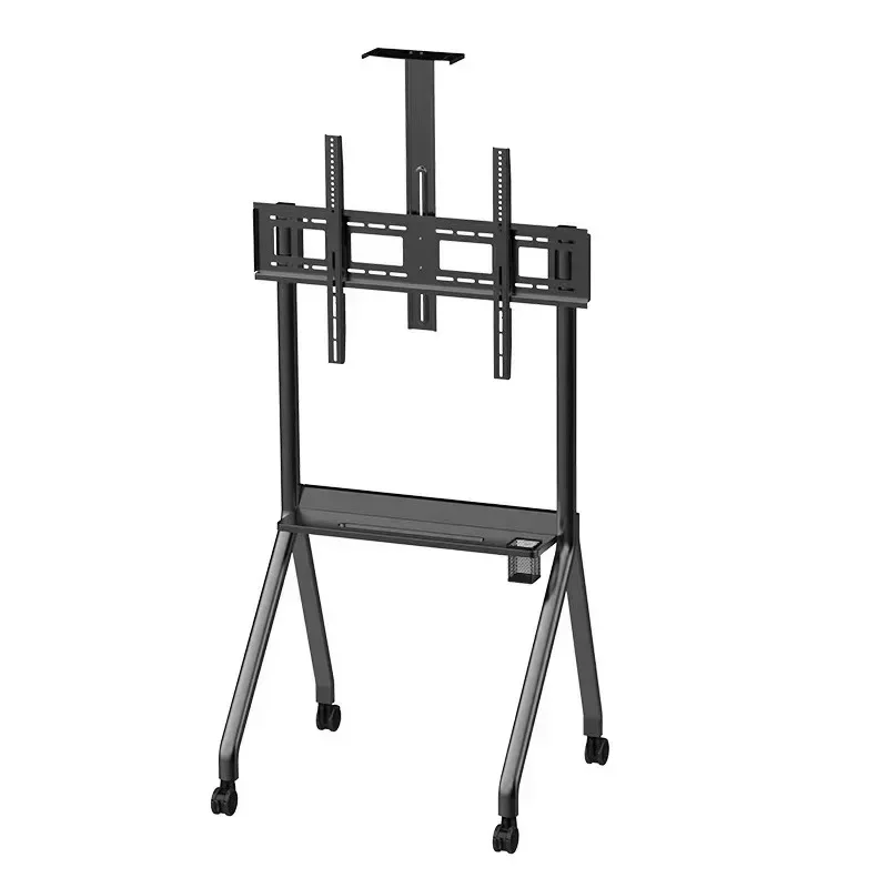 

A for TV Hanger Integrated Machine Universal Floor Mobile Bracket TV Trolley Display Screen Trolley Floor TV Bracket