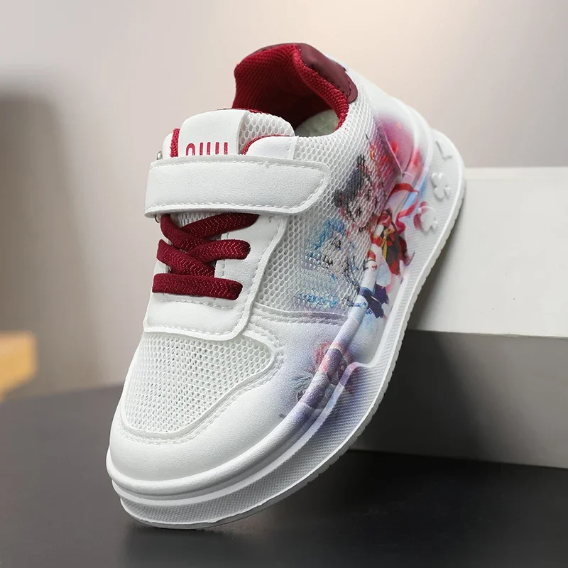 

Summer New NeZha Kids Sneakers Mesh Breathable Children's Sports Shoes Anti Slip Lightweight Boys and Girls Casual Running Shoes