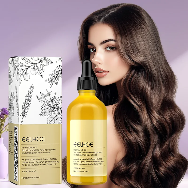 2pcs 60ml Rosemary Dense Hair Essential Oil 100% Pure Natural  Repairs Hair Damage Soften Strengthens Thickens Hair Scalp Care