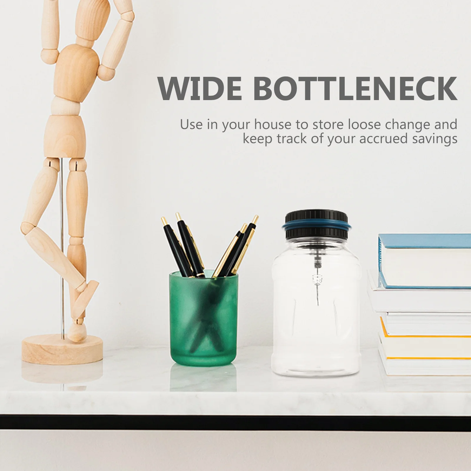 プロ仕様の電子マネーバンク デジタルディスプレイ付きコインボックス 家庭用貯金箱として頑丈で信頼性が高い