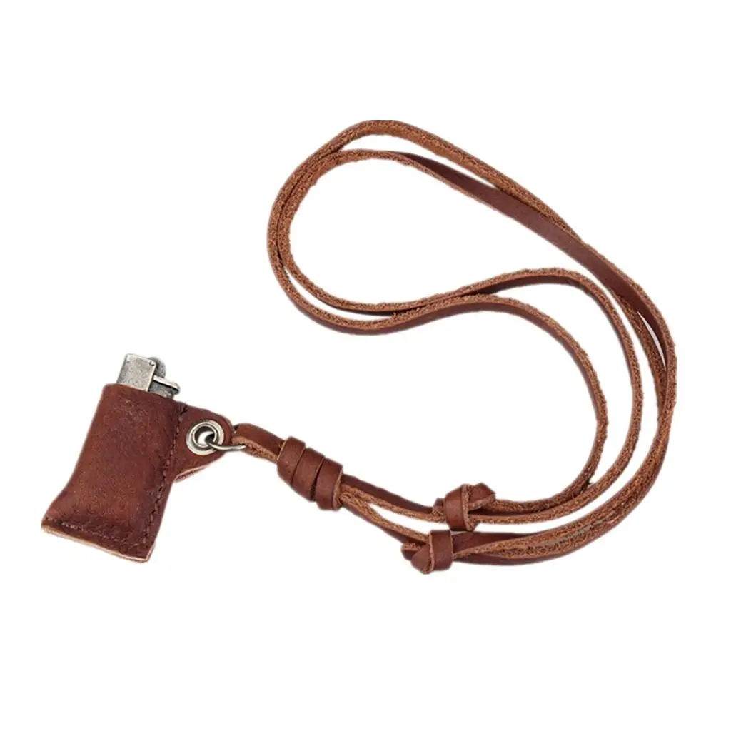 Fashion Pendant Necklace PU Leather Chain Charm Jewelry Statement Necklace for Gift Giving