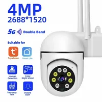 5G  3MP/4MP WiFi Smart IP Camera AI Human Detect Color Night Vision Surveillance Camera Smart Life Baby Monitor Smart Home
