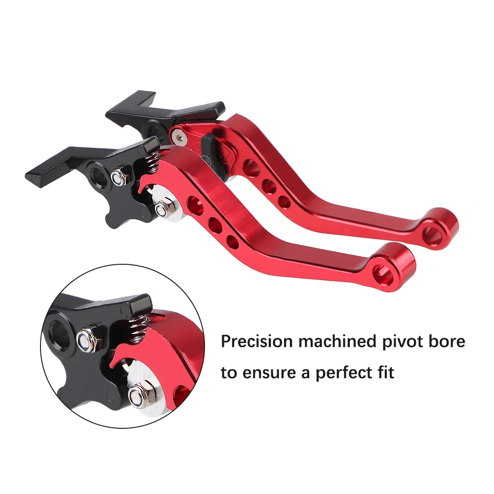 Bike Adjustable Grip Handle Drum Lever Front And Rear Disc Brakes Modification Accessories Universal Motorcycle Clutch Brake