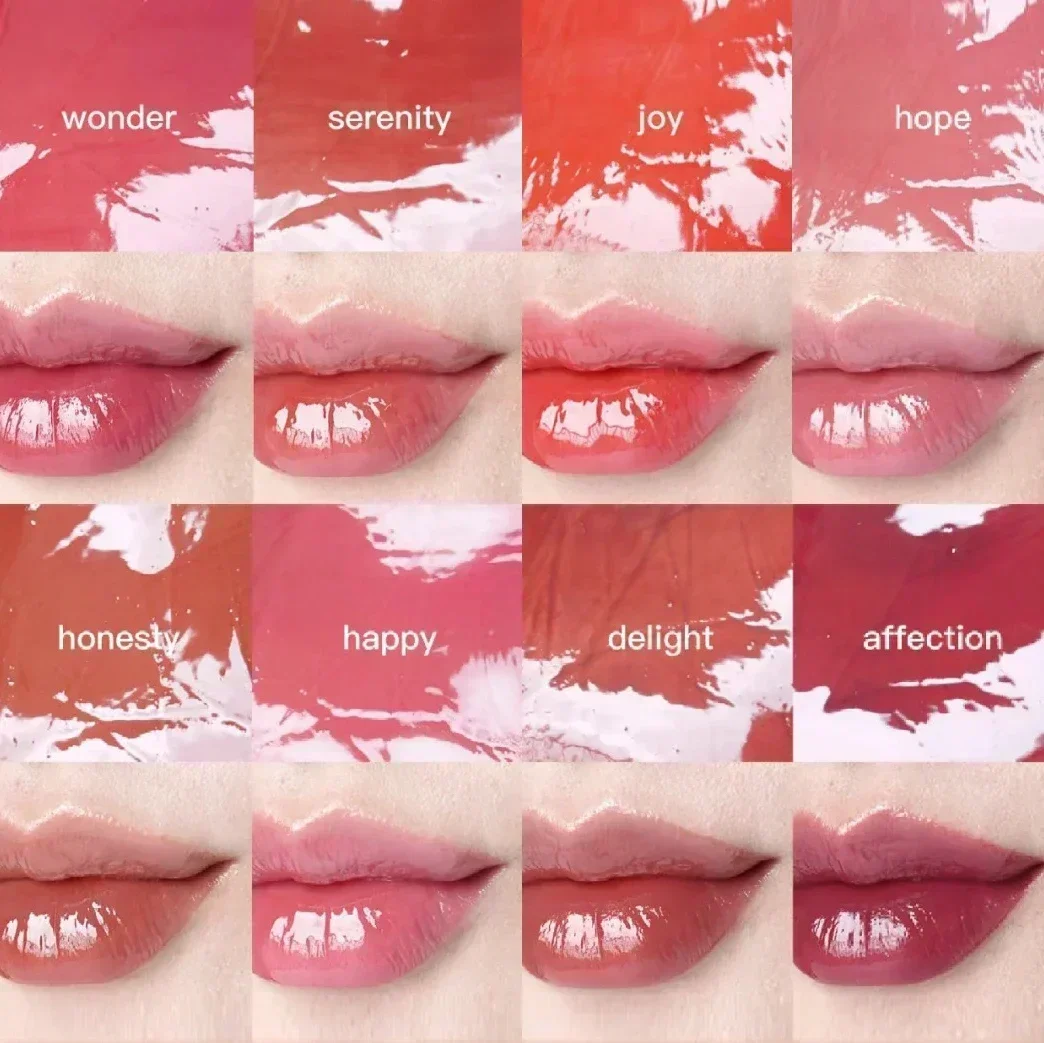 Rouge Lip Gloss Idratante a lunga durata Smalto per labbra a doppio uso Essenza Gel Rossetto Cura Natura Viso Fard Trucco