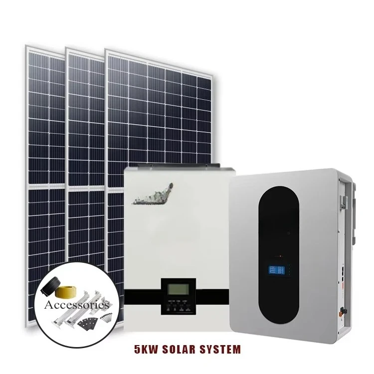 Solar Energy System 10000w Hybrid Solar System 3KW 5KW 8kw 10KW Solar Powered Hybrid Complete Set