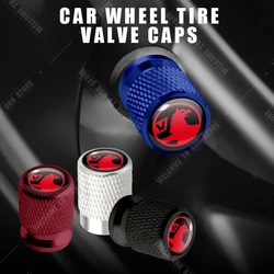 Car CNC Aluminum For Vauxhall Corsa Astra Adam Mokka Zafira Opel Insignia Vectra Emblem 4pcs Tire Valve Air Port Stem Cover Caps