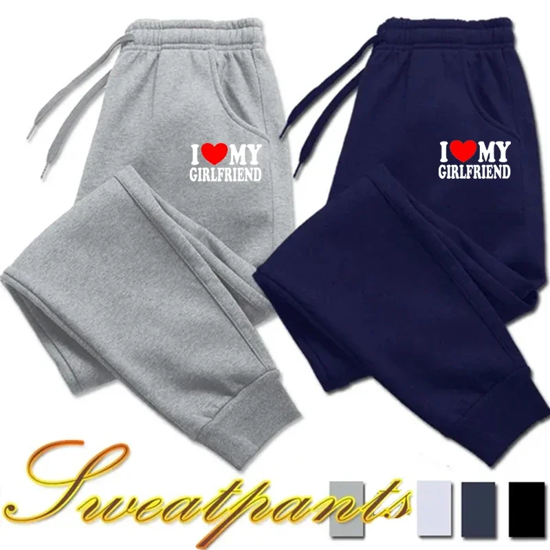 

Mens Essential Printed Sweatpants Classic Fit Design All-Day Comfort Gym Running Casual Pants