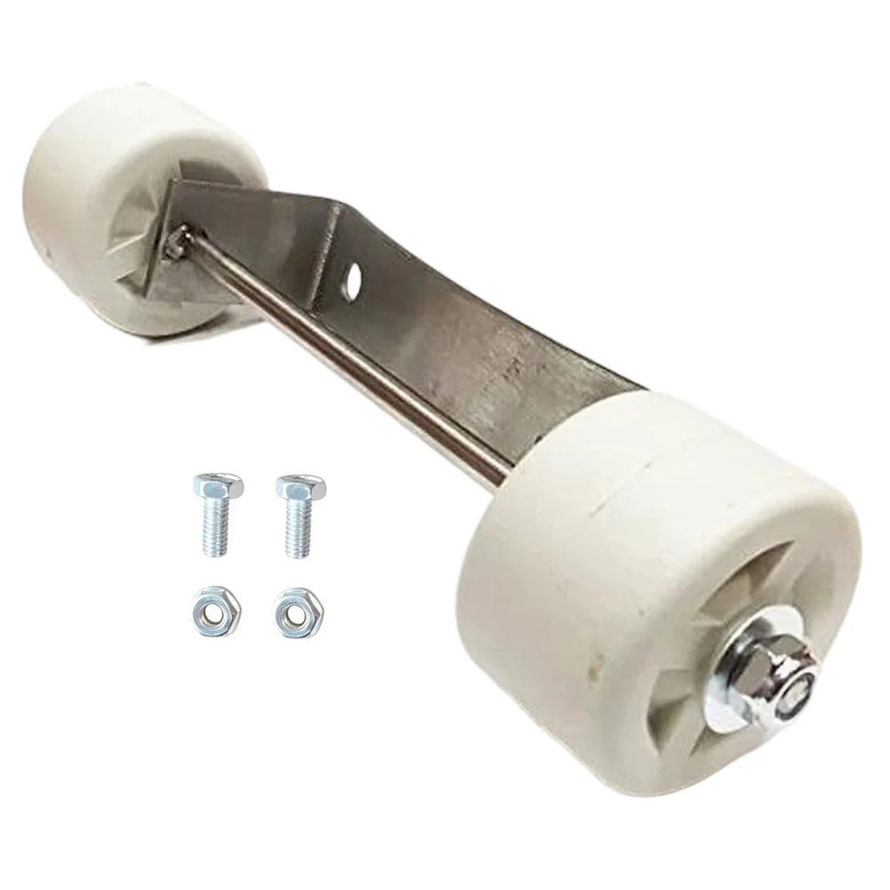 For Round Base Patio Heaters Stainless Steel Bracket Patio Heater Wheel Kit Easy Installation Patio Heater Wheels