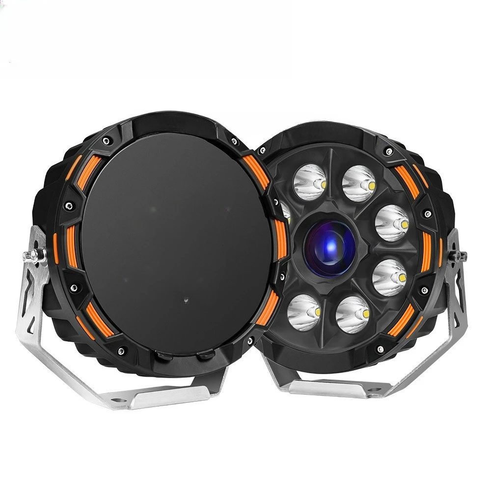 

Range 2000m LED concentrating 9 inch laser car front bar off-road vehicle modified spotlight