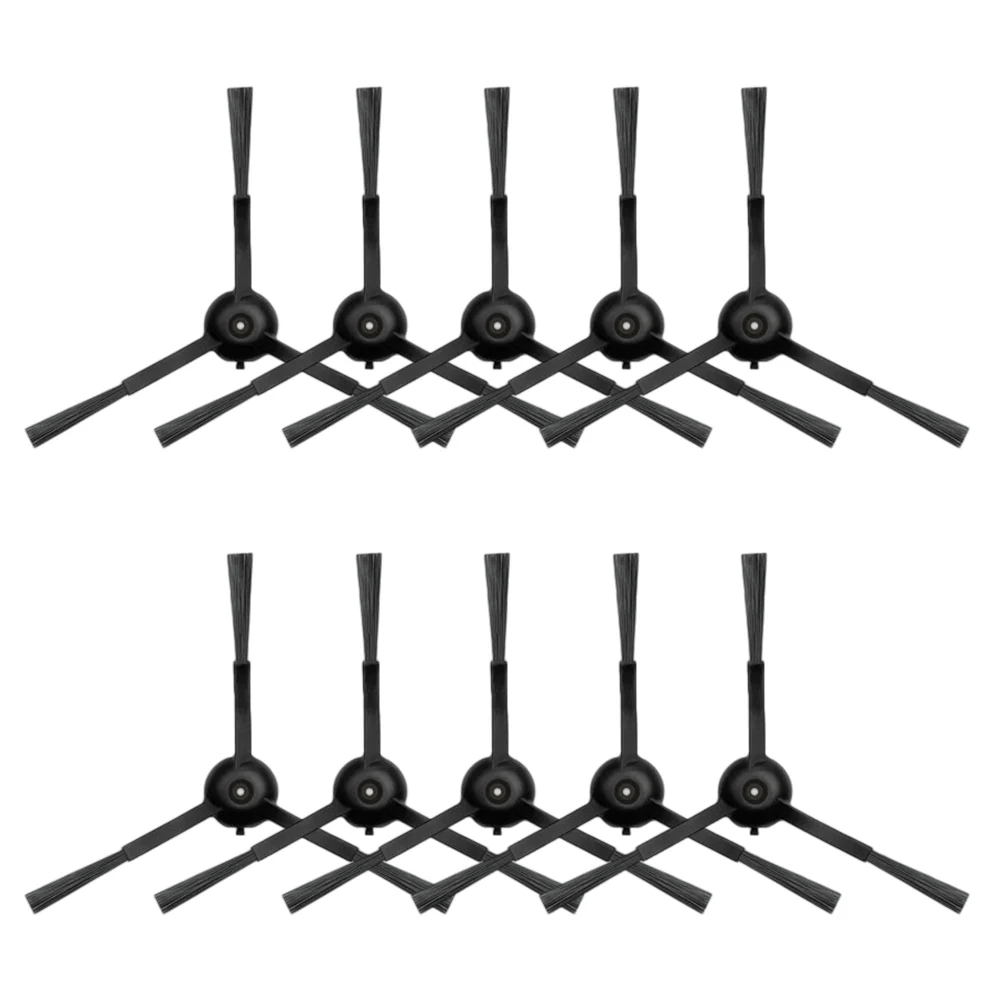 مجموعة فرش جانبية بديلة مكونة من 10 قطع، جزء تنظيف طويل الأمد، تركيب سهل التركيب للمكنسة الكهربائية الروبوتية AIRROBO-T20